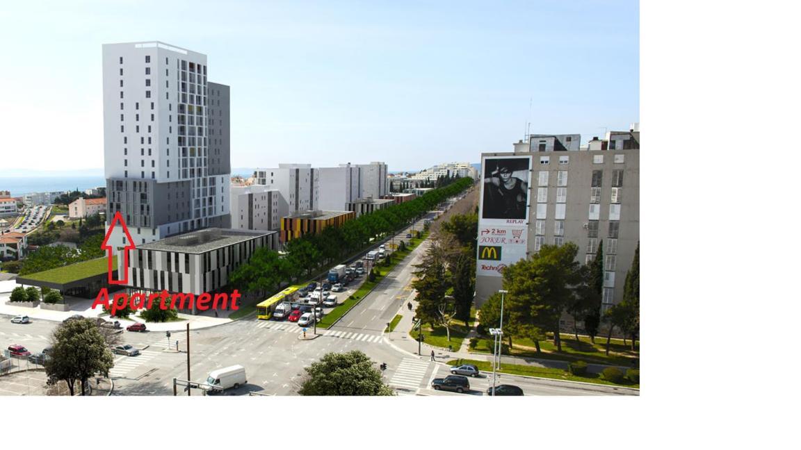 Luxury Apartment Azure سبليت المظهر الخارجي الصورة